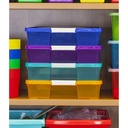 Stack & Store Box Craft Organizer, Assorted Colors, 5-Pack
