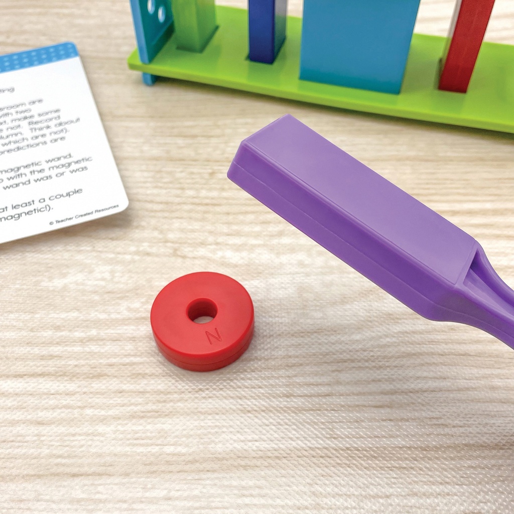 Up-Close Science: Magnetic Wands, Rings & Discs Activity Set