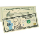 110ct Play Money Assorted Bills