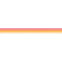 35' Pink and Orange Color Wash Straight Border Trim
