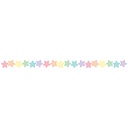 35' Pastel Pop Stars Die-Cut Border Trim