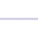 35' Lavender Scalloped Border Trim