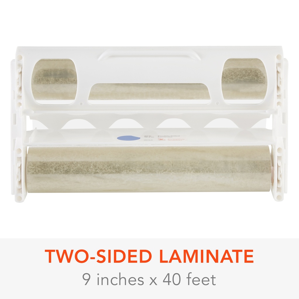 Two Sided Laminate Refill for Creative Station, 9" x 40'