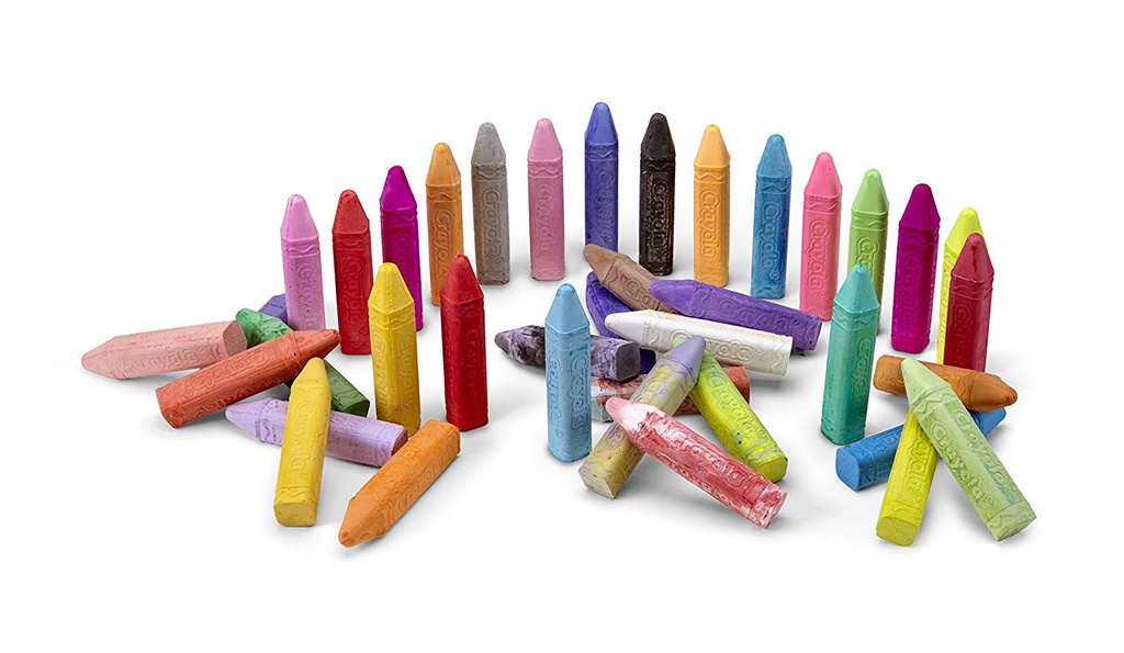 64ct Crayola Sidewalk Chalk