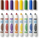 8ct Crayola Washable Markers Classic Colors Cone Tip