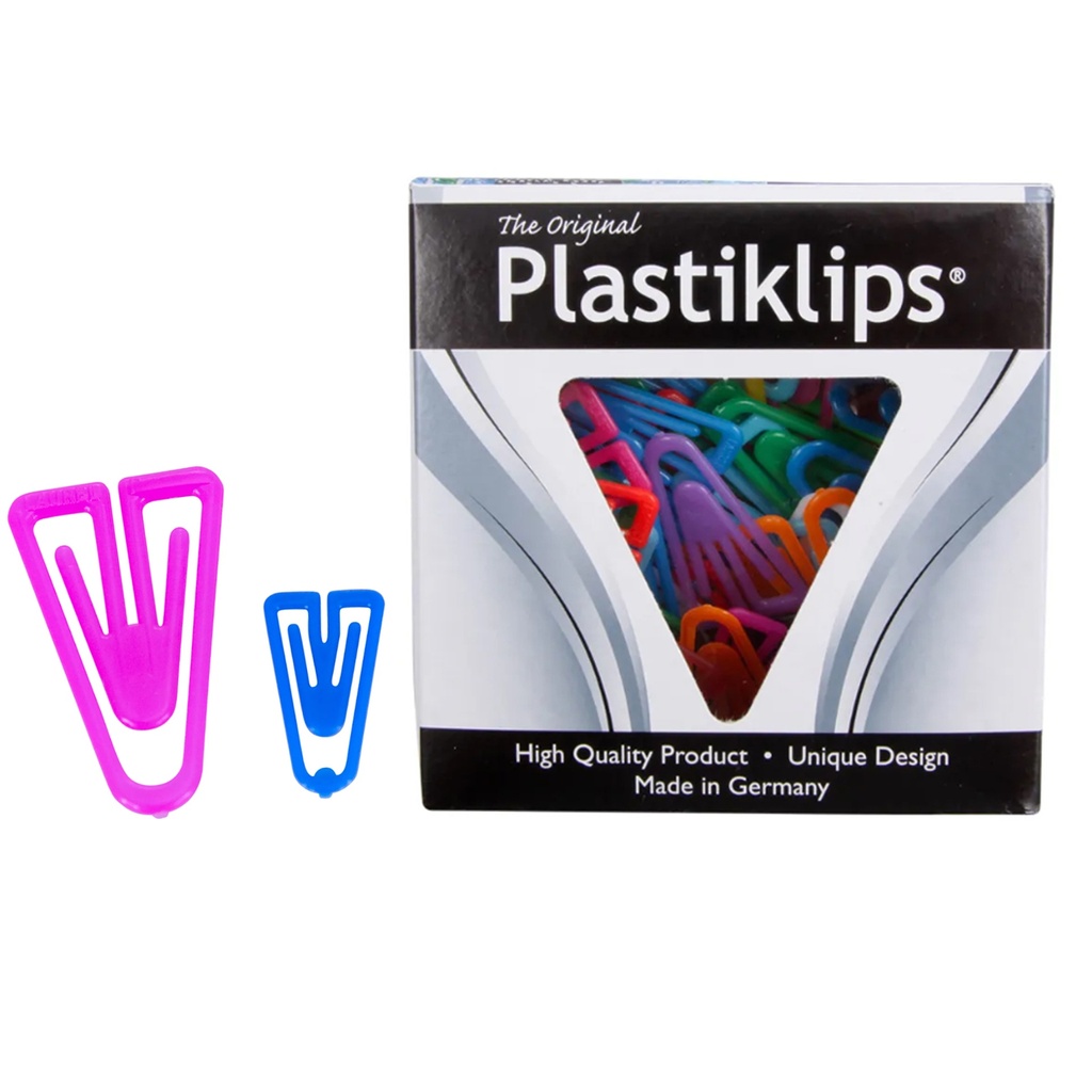 Paper Clips, Assorted Sizes and Colors 945ct