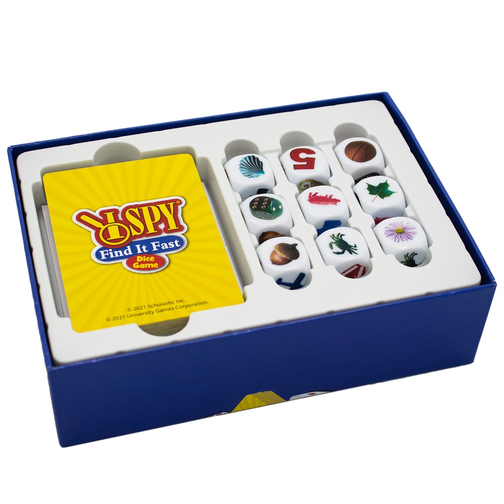 Scholastic I SPY Find It Fast Game