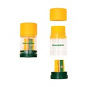 Green and Yellow DUO Sharpener/Eraser 12ct