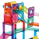 2-in-1 Magnetic Marble Run Set & Racing Track Set