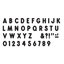 Black 7-Inch Billboard Uppercase Ready Letters®