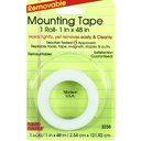 1" x 48" Removable Magic Mounting Tape 6 Rolls