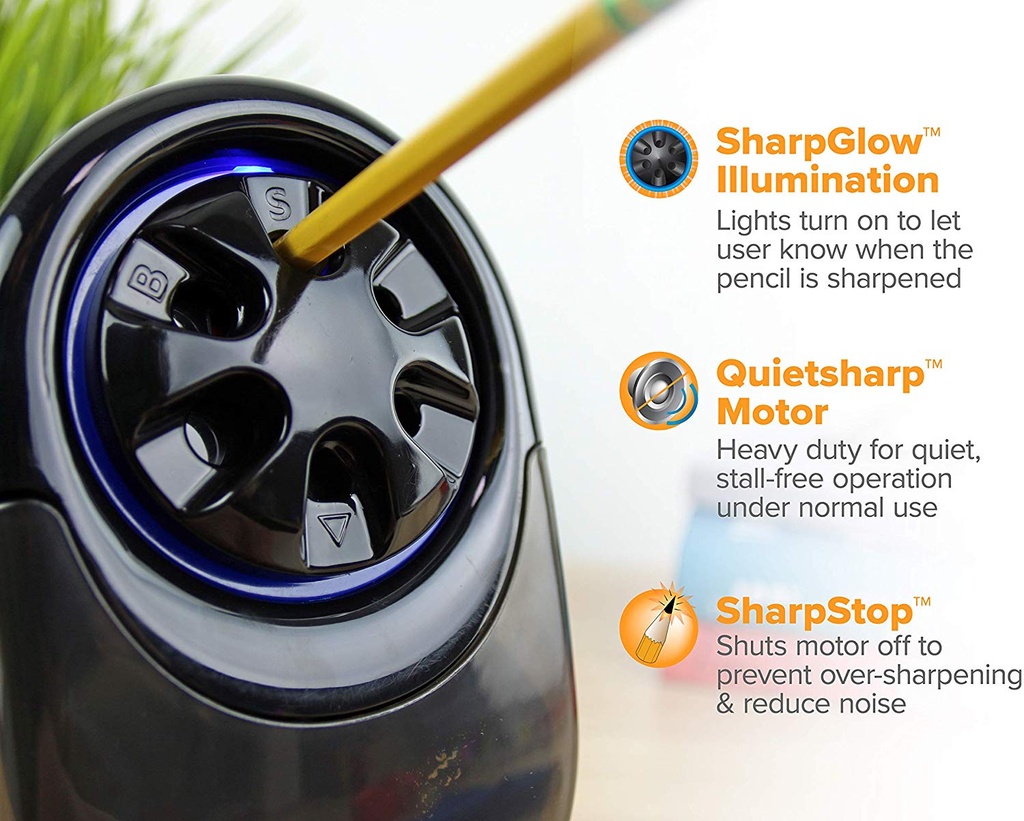Bostitch QuietSharp8 Electric Pencil Sharpener