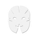 Assorted Die-Cut Dimensional Paper Masks 120ct