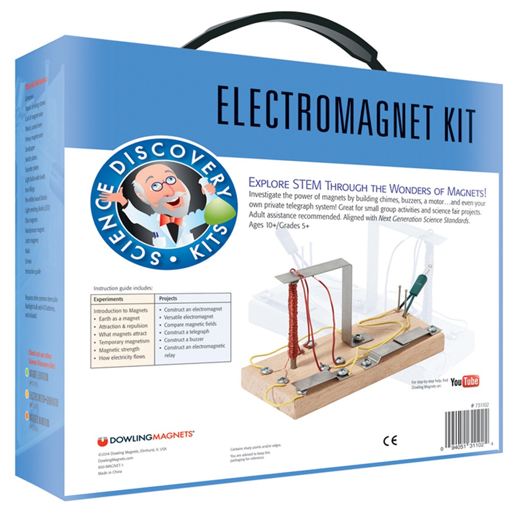 Electromagnet Science Kit