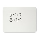 Plain 1-Sided 9" x 12" Dry Erase Lap Boards Pack of 12