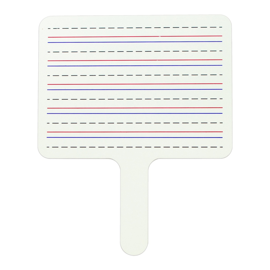 Two-Sided Dry Erase Answer Paddles 12ct