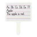 Two-Sided Dry Erase Answer Paddles 6ct