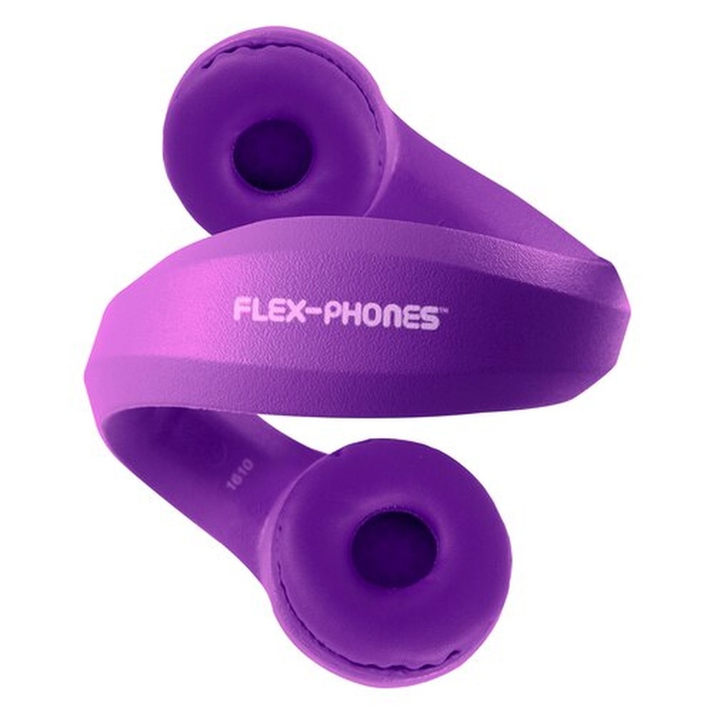 Flex-Phones™ Indestructible Foam Headphone Purple