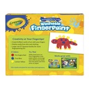 3 Bold Colors Washable Fingerpaints 2ct