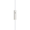 HamiltonBuhl iCompatible Ear Buds with In-Line Play/Pause Button (White)