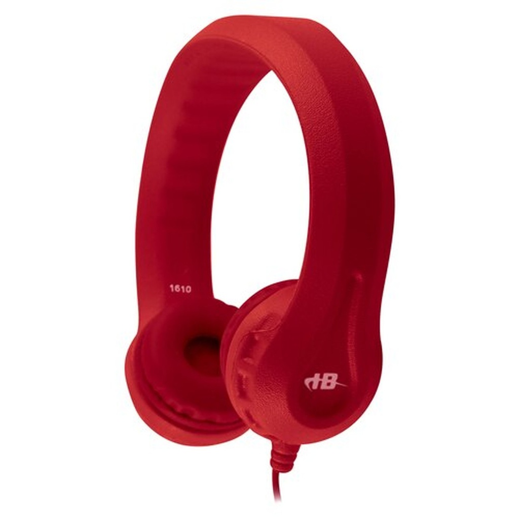 Flex-Phones™ Indestructible Foam Headphone Red