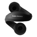 Flex-Phones™ Indestructible Foam Headphone Black