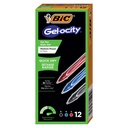 Gel-ocity® Quick Dry Retractable Gel Pens12ct in 3 Colors