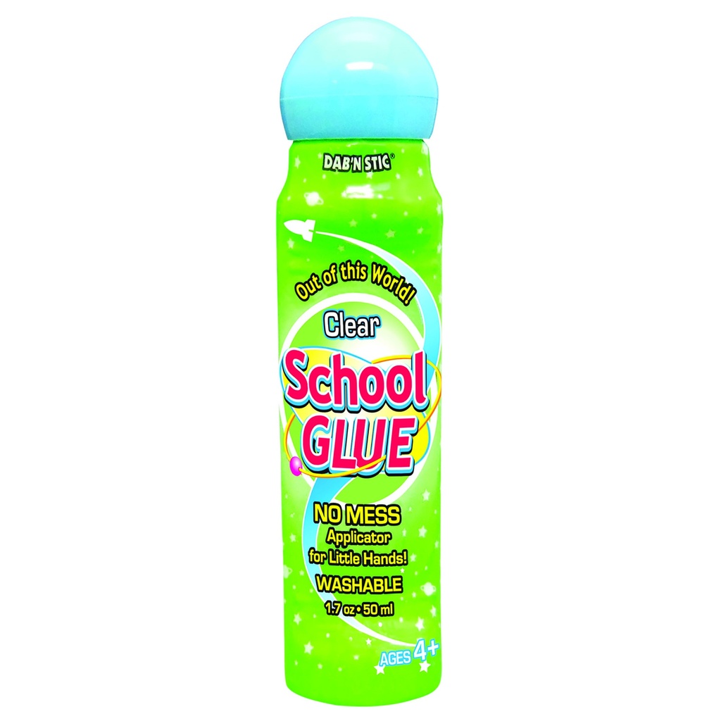 1.7 oz Dab'n Stic School Glue 12ct