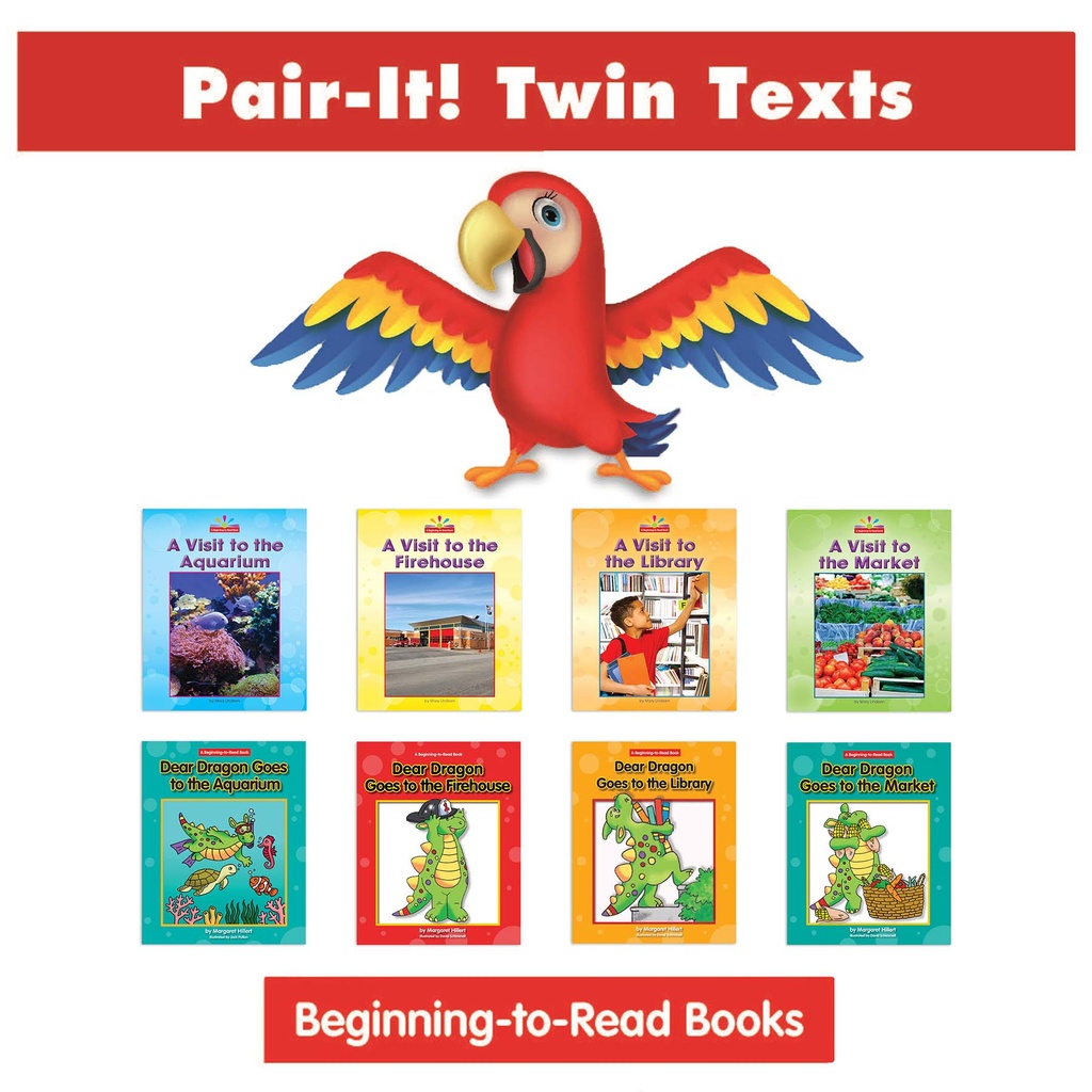 A Complete Community Places Pair-It! Twin Text 8 Book Set 1