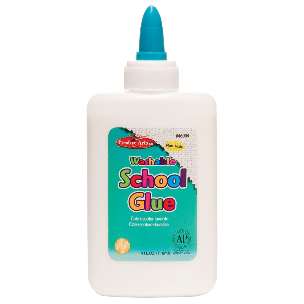 4 oz Economy Washable School Glue Pack of 24