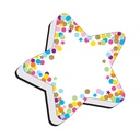 Star Confetti Magnetic Whiteboard Erasers 6ct