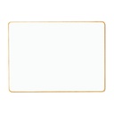 Double-Sided Magnetic Blank/Blank Dry Erase Boards Set of 5