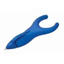 Blue Ergo-Sof Retractable Ballpoint Pen with Black Ink Pack of 6