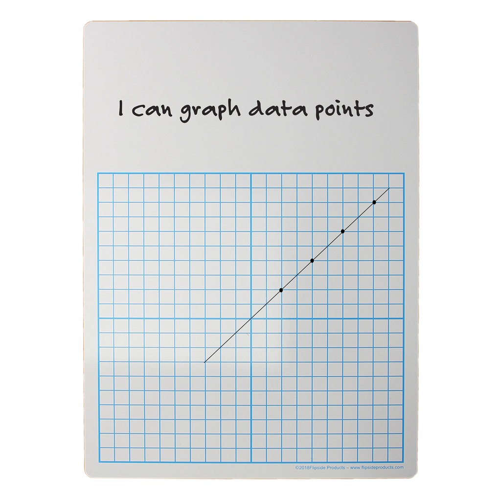 11" x 16" 1/2" Graph Dry Erase Boards Pack of 3
