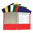 Assorted Paper Folders Without Prongs 60ct