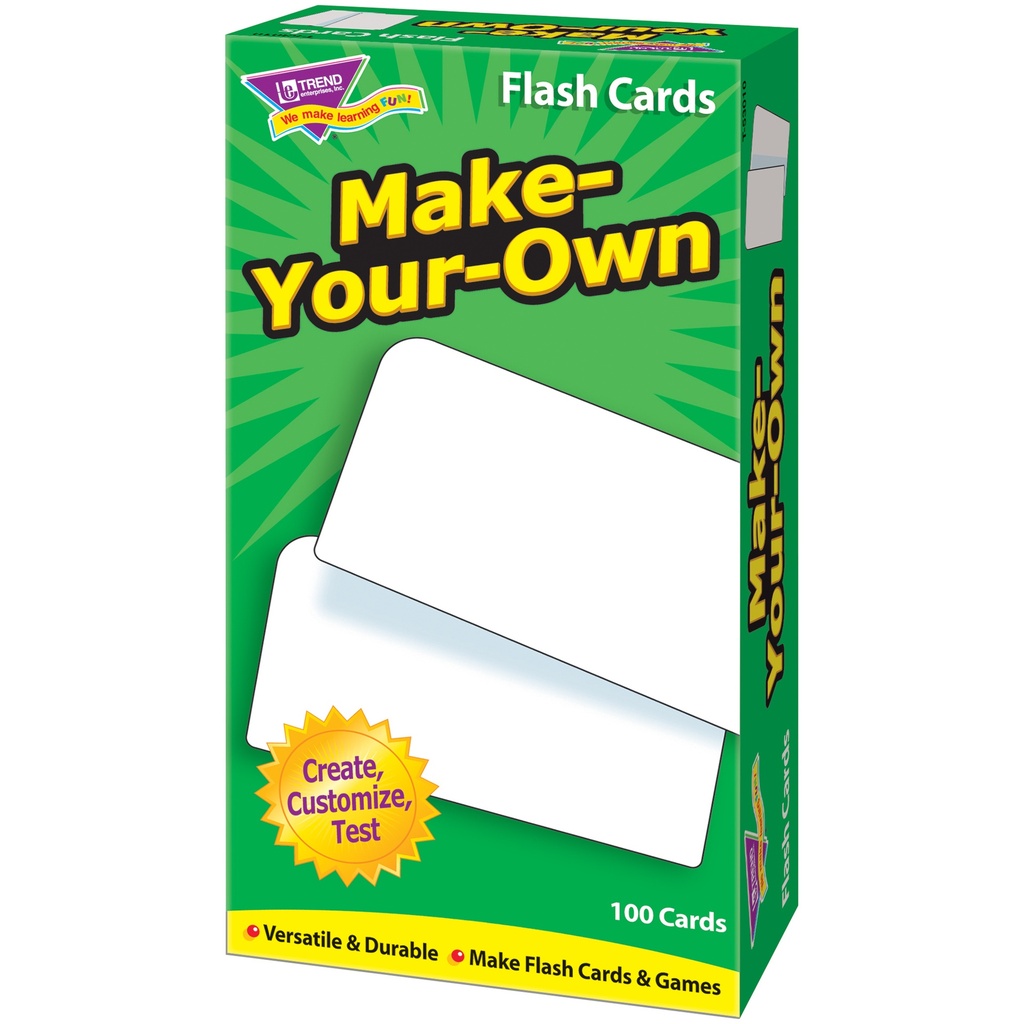 Make-Your-Own Skill Drill Flash Cards