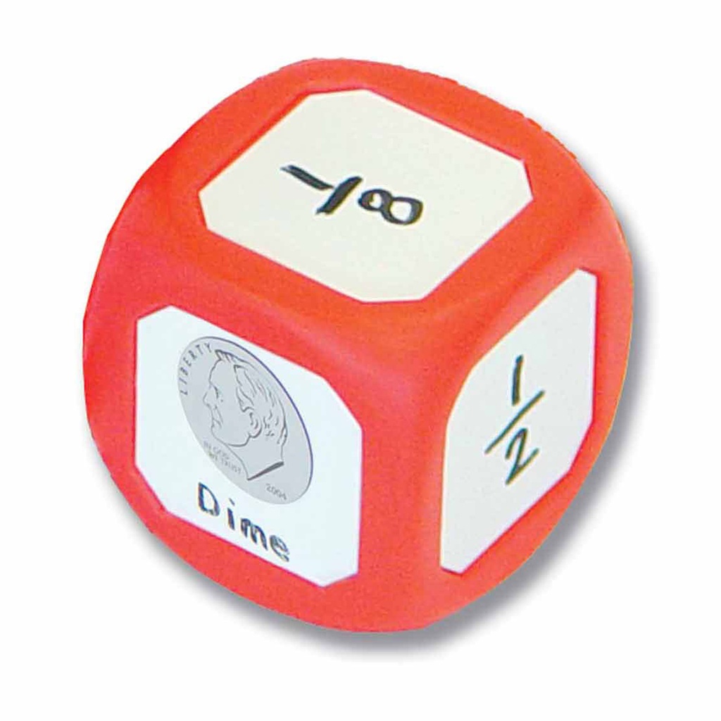 Small Write-On Wipe-Off Dice Set of 4
