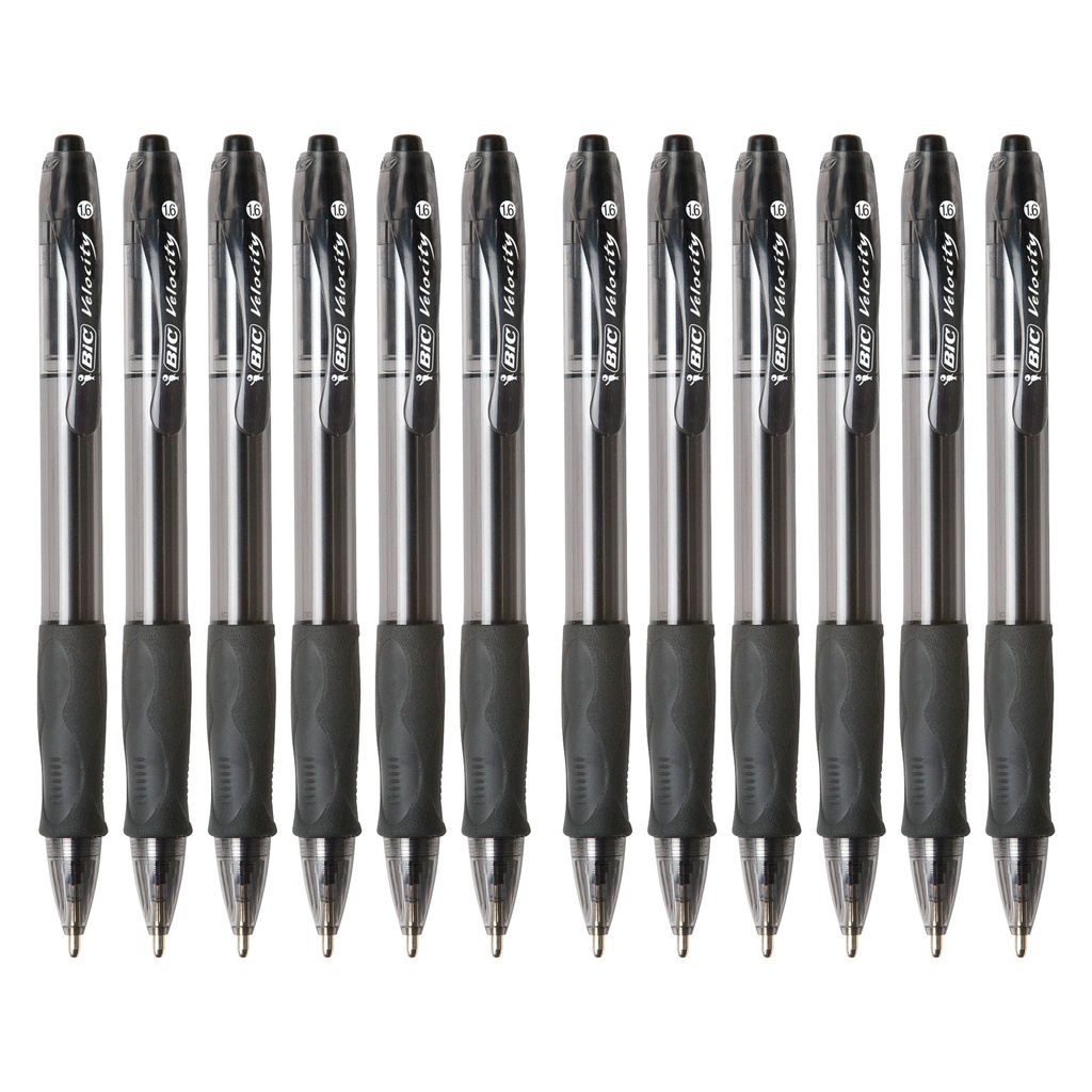 Glide™ Black Bold Point Retractable Ball Point Pens 12 Count
