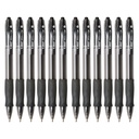 Glide™ Black Bold Point Retractable Ball Point Pens 12 Count