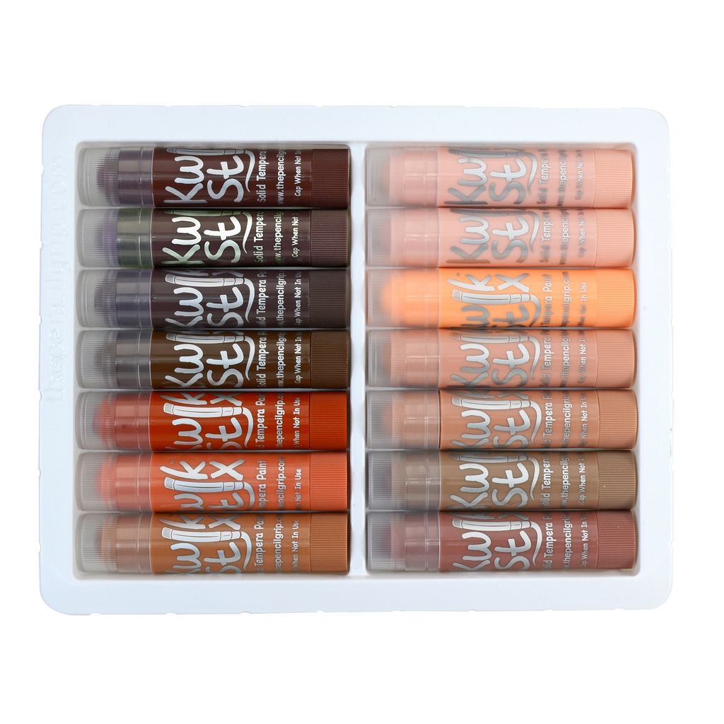 Kwik Stix Global Skin Tones Class Pack Set of 72 Colors