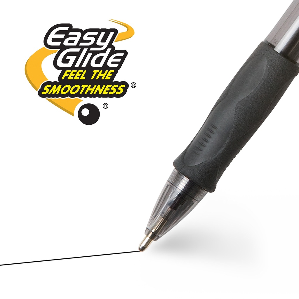 Glide™ Black Bold Point Retractable Ball Point Pens 12 Count