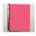 Assorted Side Loading Mini Size Binder Pockets 18ct