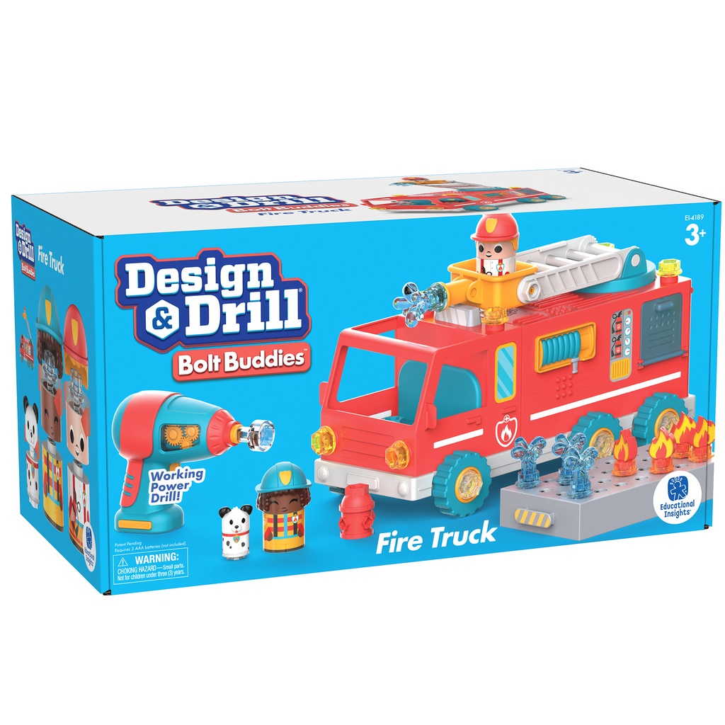 Design & Drill® Bolt Buddies™ Fire Truck