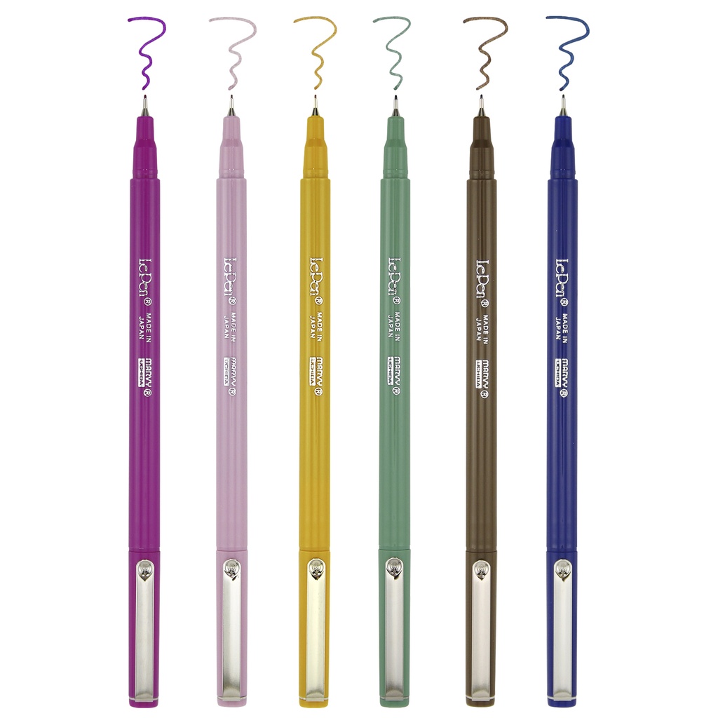 LePen® Retro Micro-Fine Point Pens 6 Colors