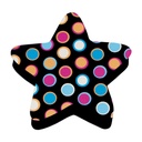 Star Dots Magnetic Whiteboard Erasers 6ct