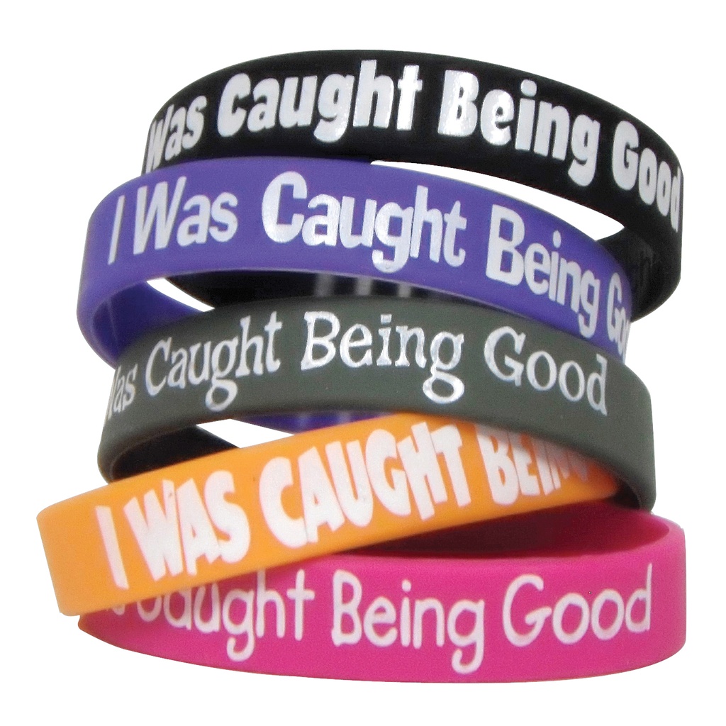 I Was Caught Being Good Wristband Pack 60ct