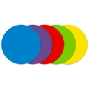 Assorted 11" Dry Erase Dot Decals 5ct