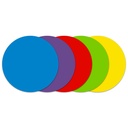 Assorted 11" Dry Erase Dot Decals 5ct