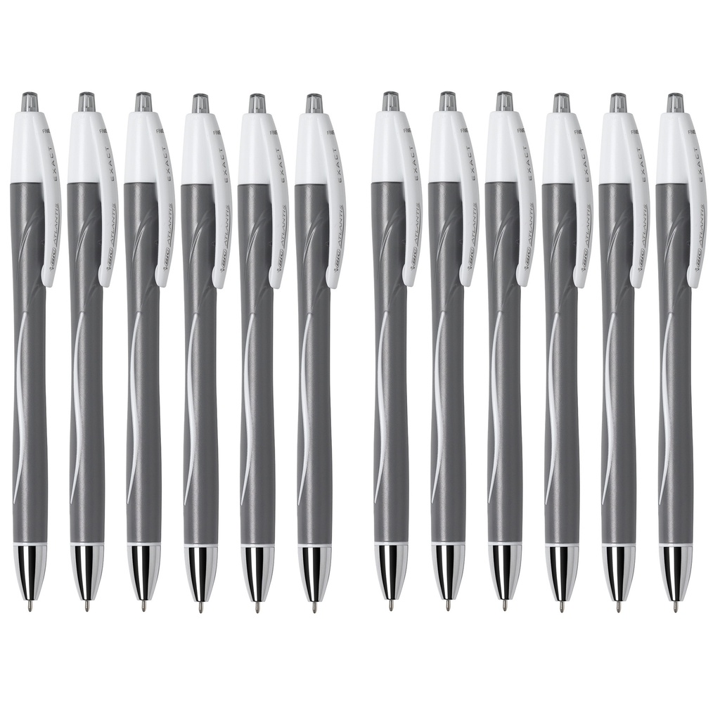 Glide™ Exact Black Retractable Fine Point Ball Point Pens 12 Count
