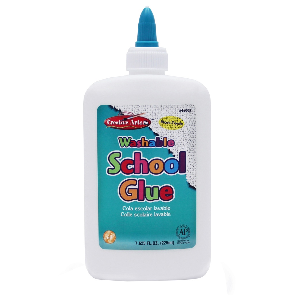 8 oz Economy Washable School Glue Pack of 12